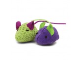 OurPets Bumpin and Groovin Catnip Toy Green; Blue 2 Pack