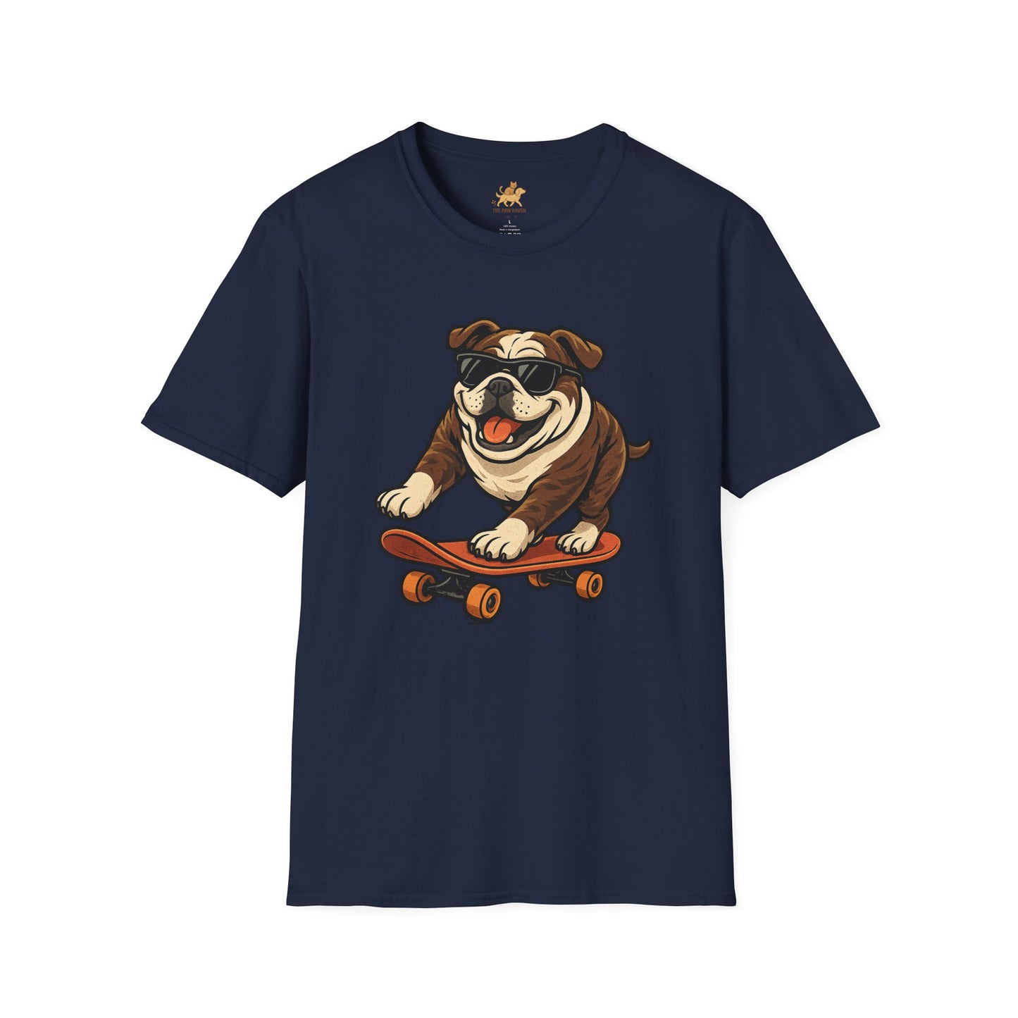 Skateboard Bulldog T-Shirt