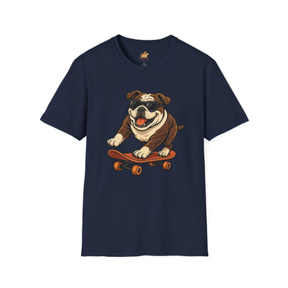 Skateboard Bulldog T-Shirt