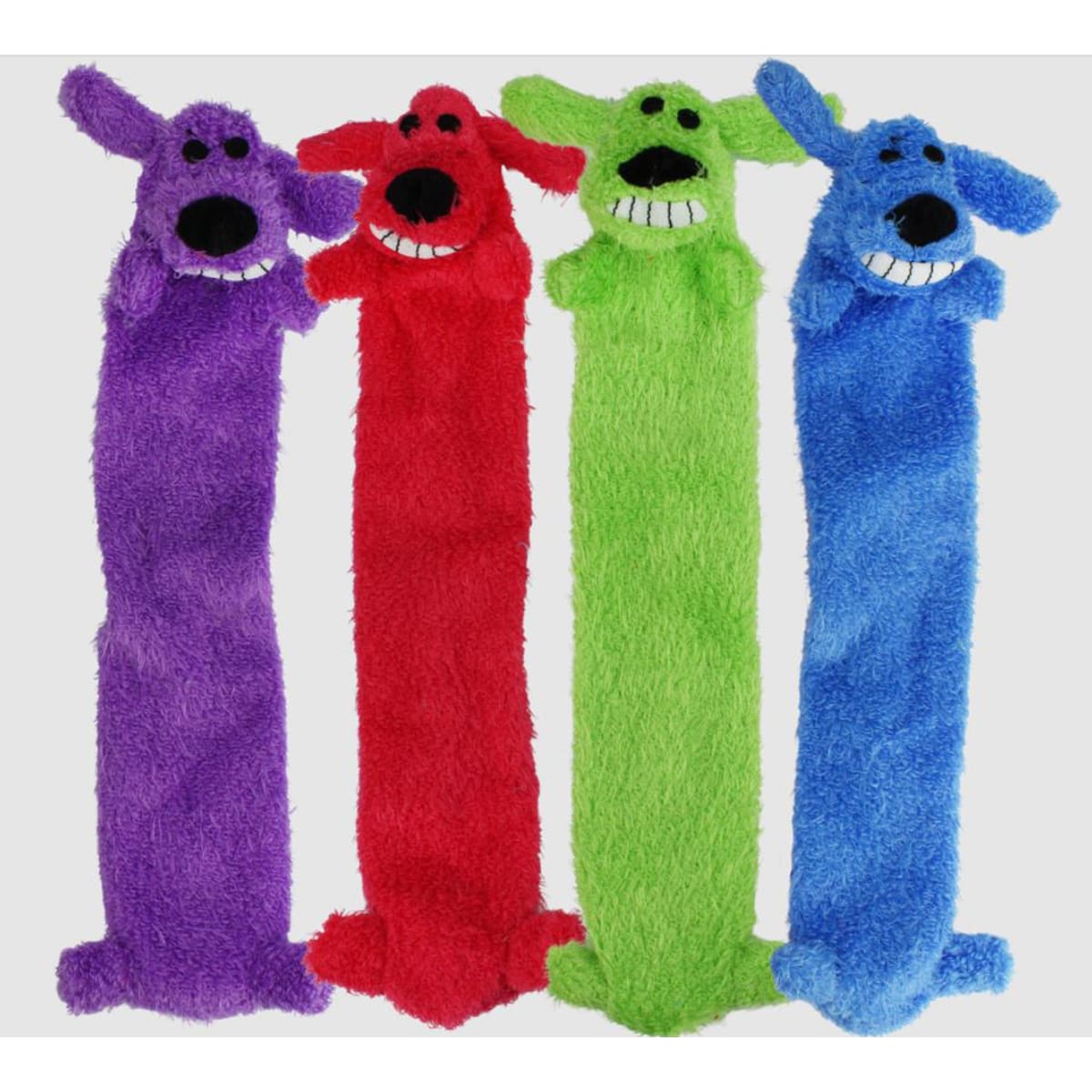 Multipet Loofa Light-Weight Dog Toy Assorted 1ea/12 in
