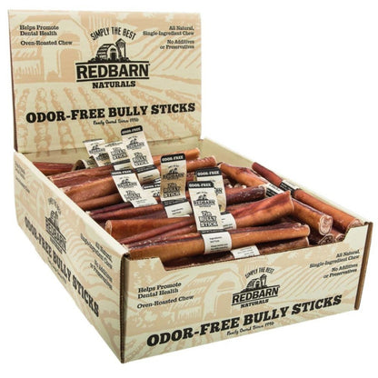 Redbarn Pet Products Odor-Free Bully Stick Dog Chew 35ea/7 in, 35 ct