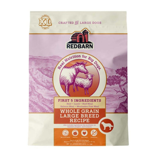Redbarn Pet Products Whole Grain Large Breed Dry Dog Food Beef & Lamb, 1ea/15 lb