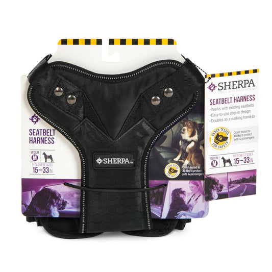 Sherpa's Pet Trading Company Crash Tested Seatbelt Safety Dog Harness
