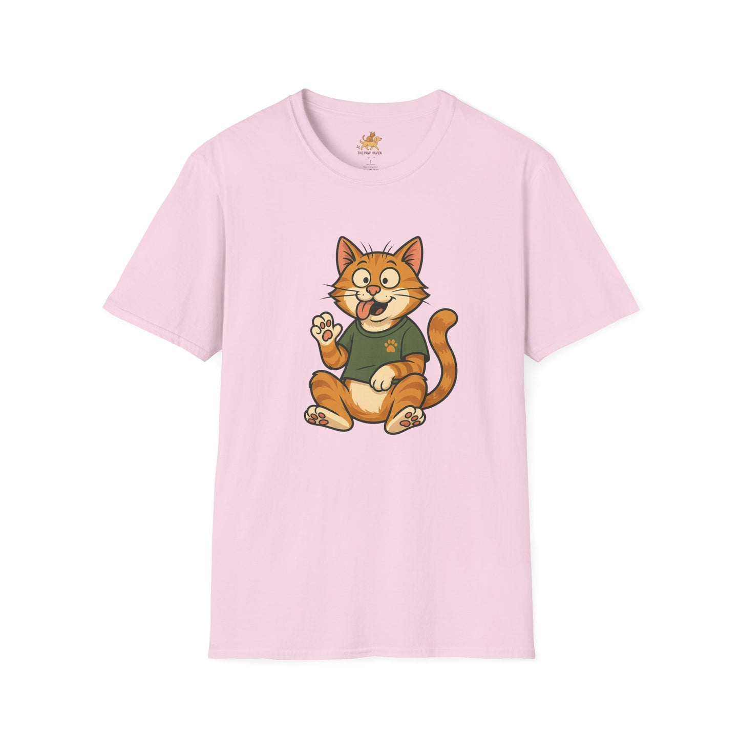 Goofy Cat T-Shirt
