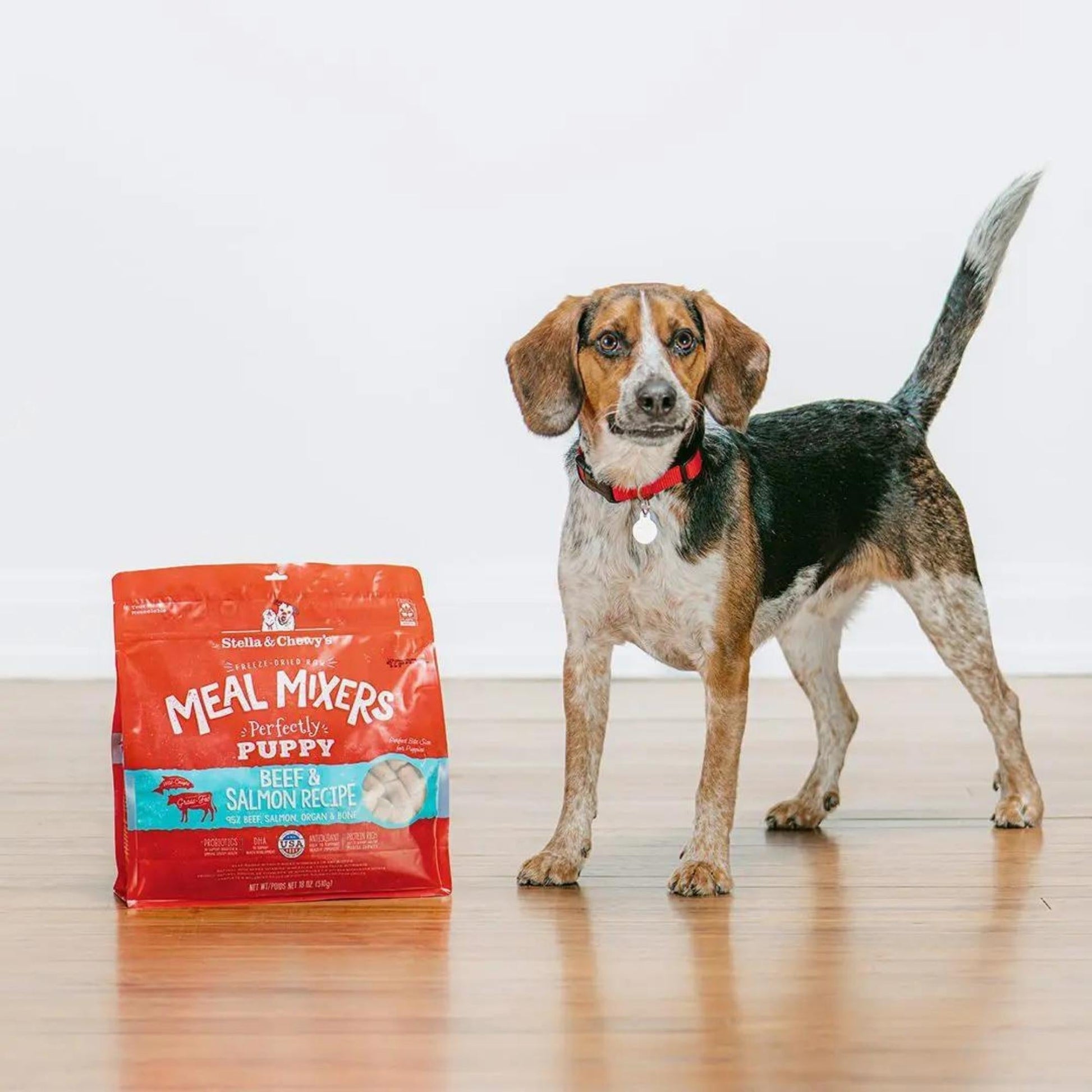 Stella & Chewy'S Dog Freeze-Dried Mixer Puppy Beef & Salmon 18oz. Default Title