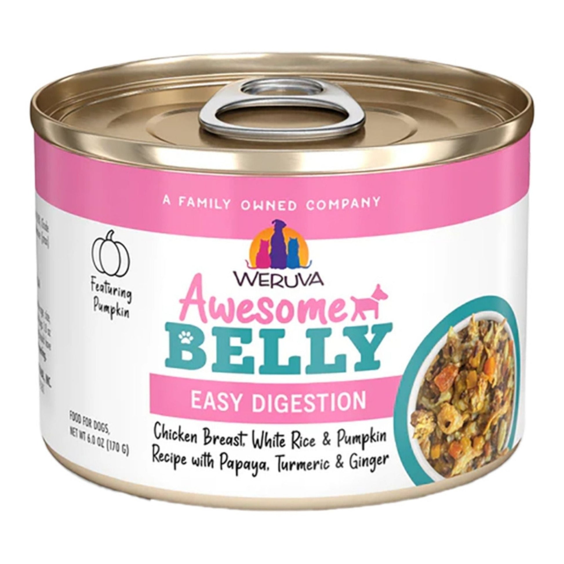 Weruva Dog Belly Chicken & Veggie 6oz. (Case of 8)