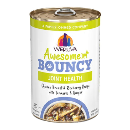 Weruva Dog Bouncy Chicken & Rice 14oz.  (Case of 10)