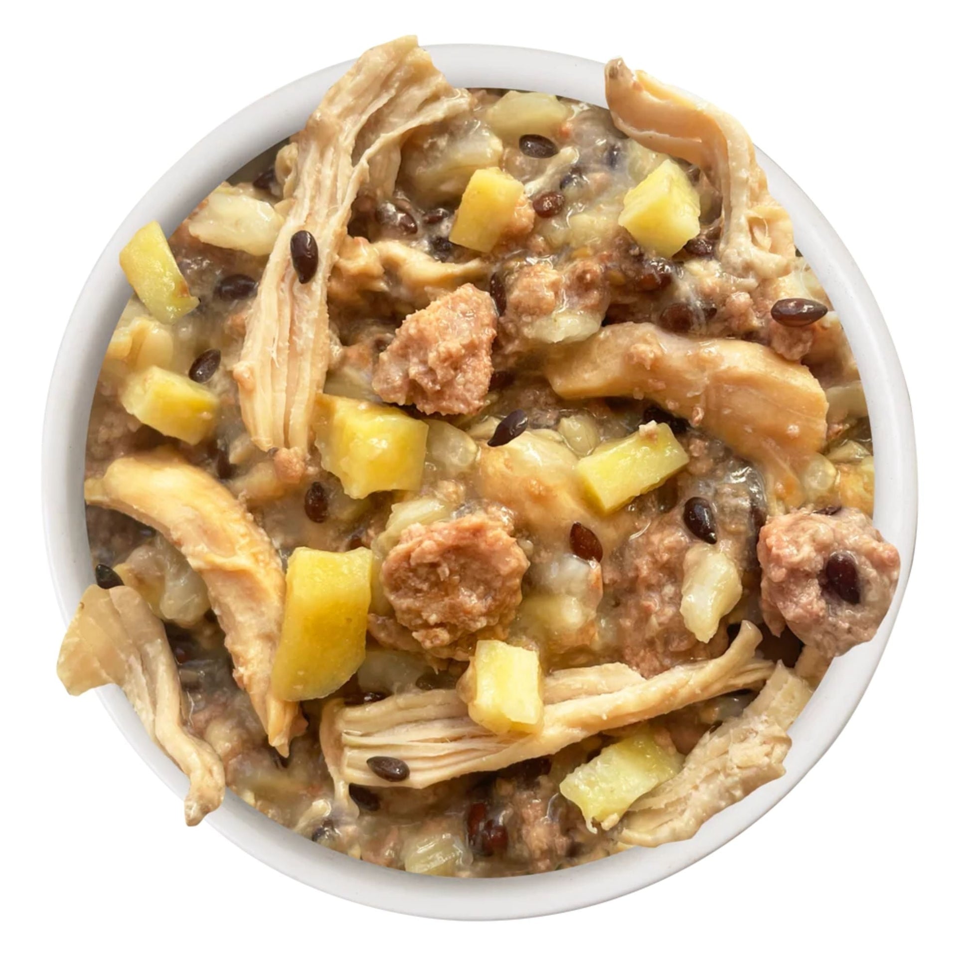 Weruva Dog Shiny Chicken & Rice 14oz.  (Case of 10)