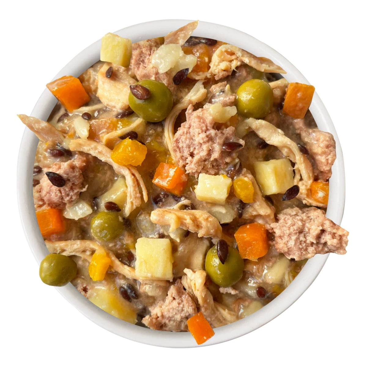 Weruva Dog Shiny Chicken & Veggie 14oz.  (Case of 10)