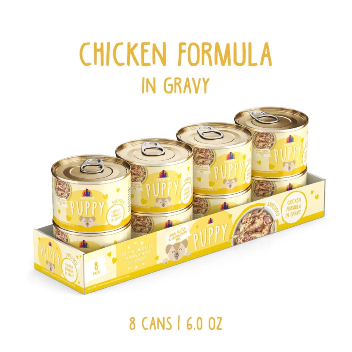 Weruva Dog Puppy Chicken Formula 6oz. - (Case of 8)