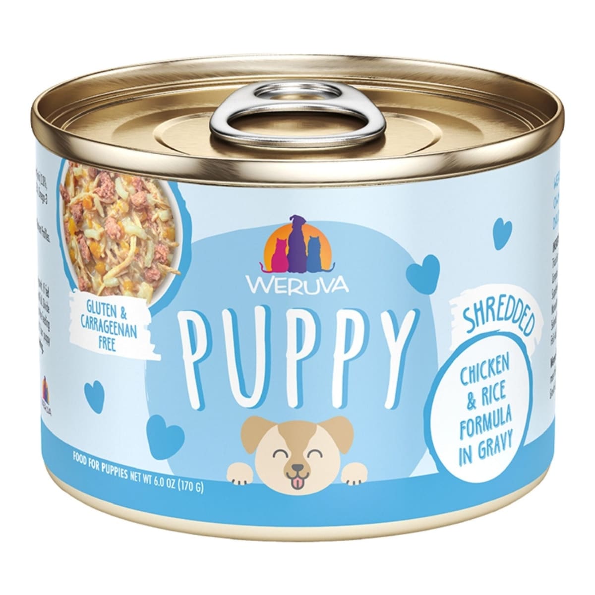 Weruva Dog Puppy Chicken & Rice Formula 6oz. - (Case of 8)