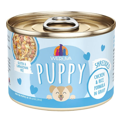 Weruva Dog Puppy Chicken & Rice Formula 6oz. - (Case of 8)