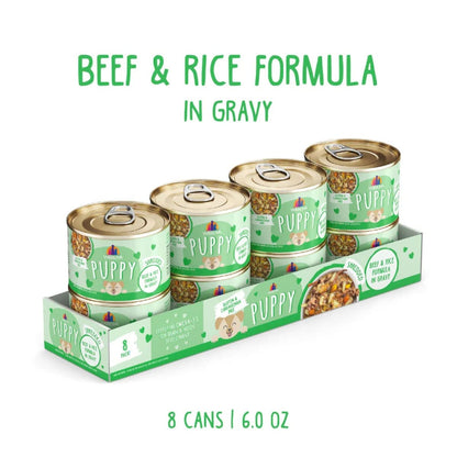 Weruva Dog Puppy Beef & Rice Formula 6oz. - (Case of 8)