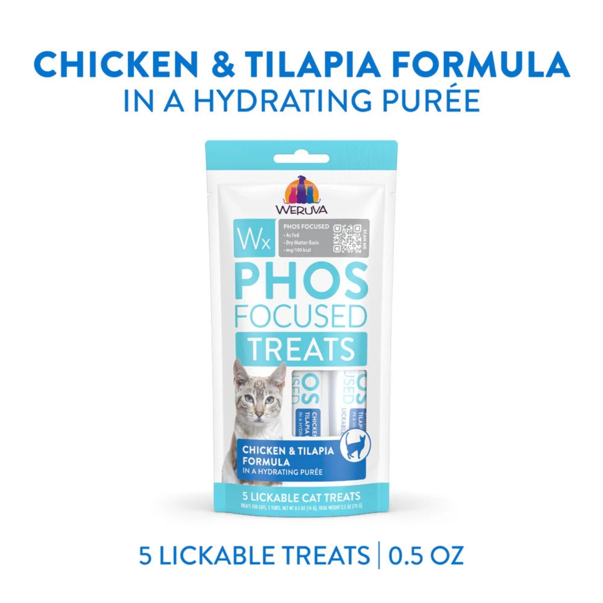 Weruva Cat Wx Lickable Treat Chicken & Tilapia Formula - (Pack of 5)