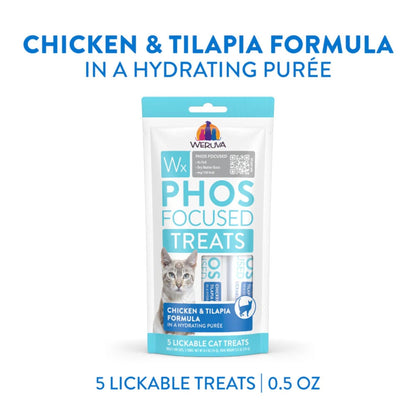 Weruva Cat Wx Lickable Treat Chicken & Tilapia Formula - (Pack of 5)