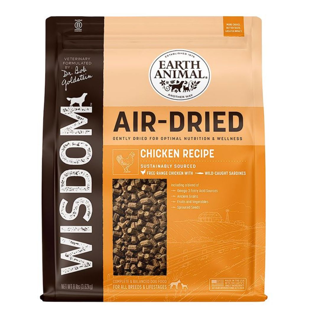 **Earth Animal Dog Wisdom Air-Dried Chicken 8Lb Default Title