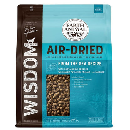 **Earth Animal Dog Wisdom Air-Dried From The Sea 8 Lb Default Title