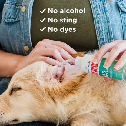 Wondercide Dog & Cat Rescue Ear Drops 4oz.