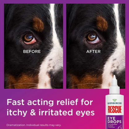 Wondercide Dog & Cat Rescue Eye Drops 4oz.
