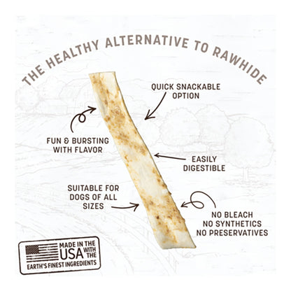 Earth Animal Dog No - Hide Original Collection Beef Strips Value Pack - 10 Pack