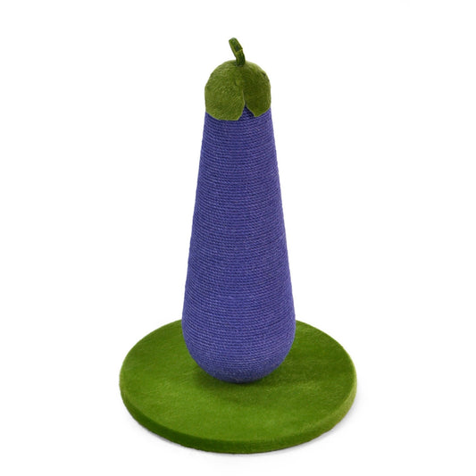 Max & Marlow Apple Novelty Cat Scratcher Egg Plant, 1ea