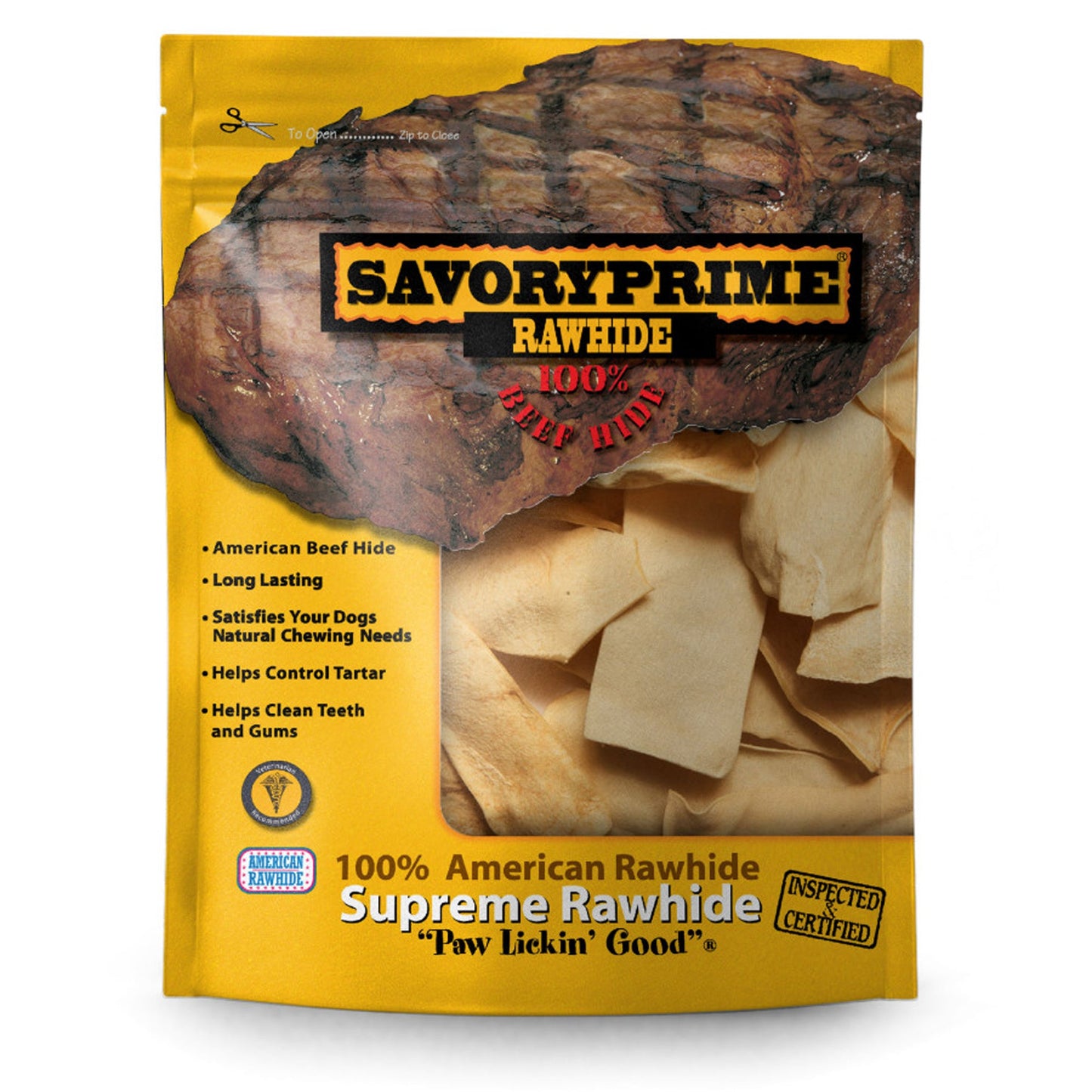Savory Prime Supreme Rawhide Chips Chicken