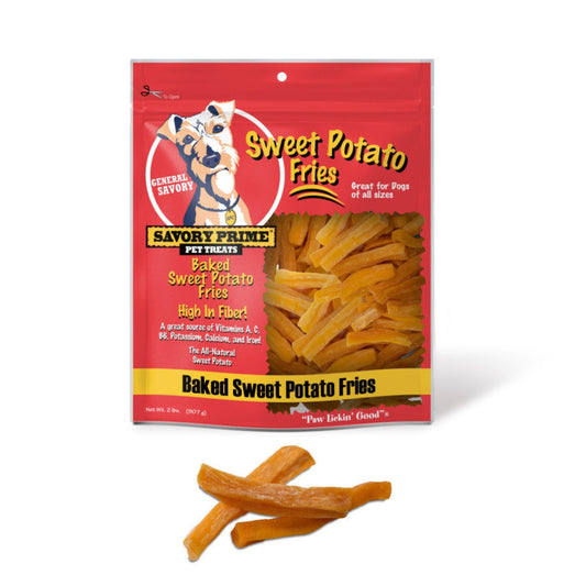 Savory Prime Baked Sweet Potato Fries Dog Treat