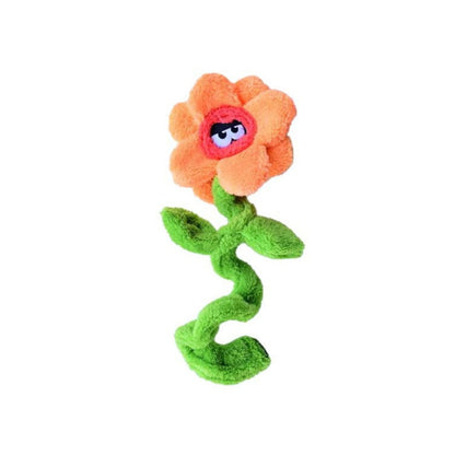 Cycle Dog Duraplush Springy Flowers Dog Toy Assorted Large