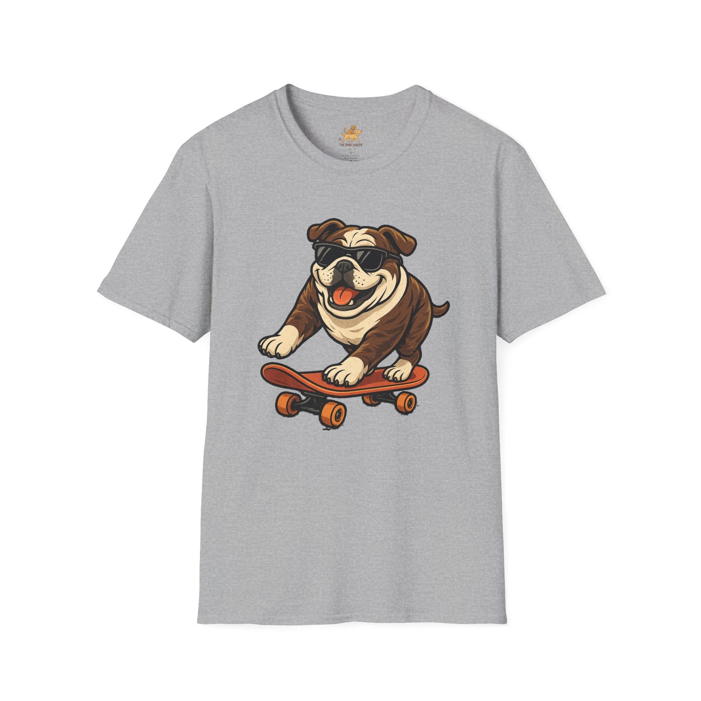 Skateboard Bulldog T-Shirt