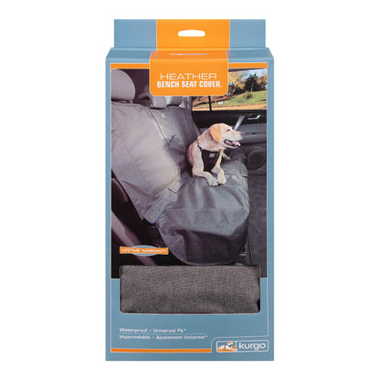 Kurgo Dog Bench Cover Heather Charcoal