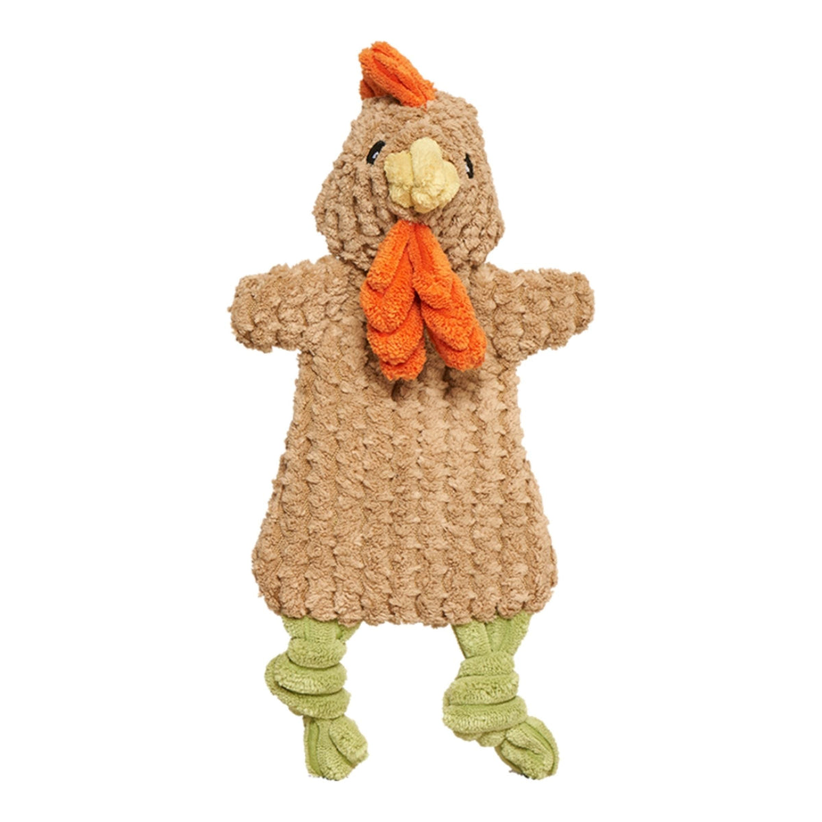 Hugglehounds Dog Huggleflatties Pasture Pals Small - 3 Pack (Barley Horse Hopper Frog & Rusty Rooster)