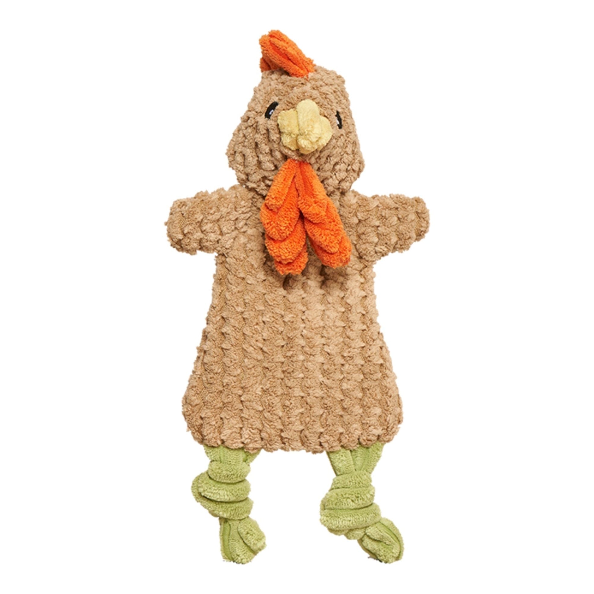 Hugglehounds Dog Huggleflatties Pasture Pals Small - 3 Pack (Barley Horse Hopper Frog & Rusty Rooster)