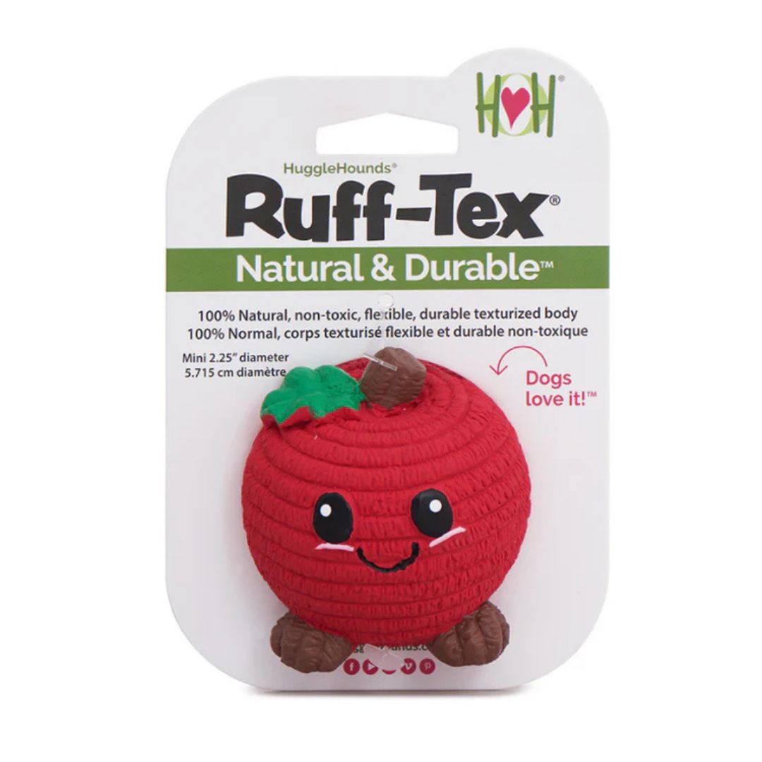 Hugglehounds Dog Ruff - Tex Sweet Cheeks Foodies Ball 2.5 Inches Small