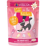 Cats in the Kitchen Slide N Serve The Karate Kitty Beef and Salmon Dinner 3oz. (Case Of 12)