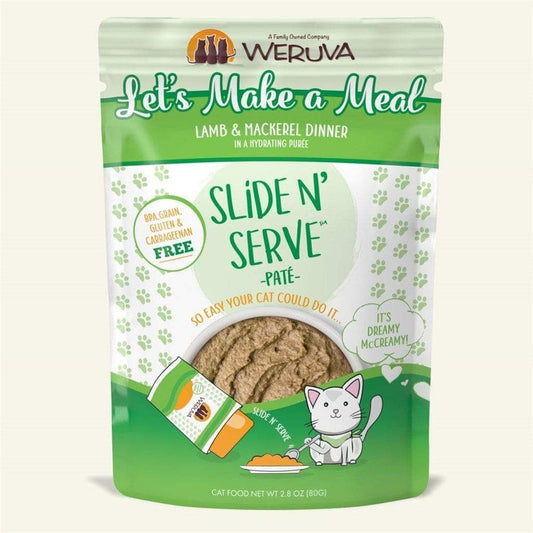 Weruva Cat Pates Lets Make a Meal Lamb and Mackerel Dinner 2.8oz. (Case Of 12)