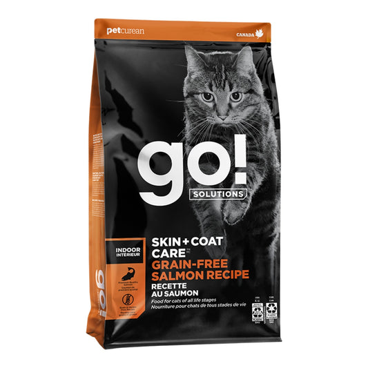 Go! Cat Skin & Coat Care Grain Free Salmon 8Lb