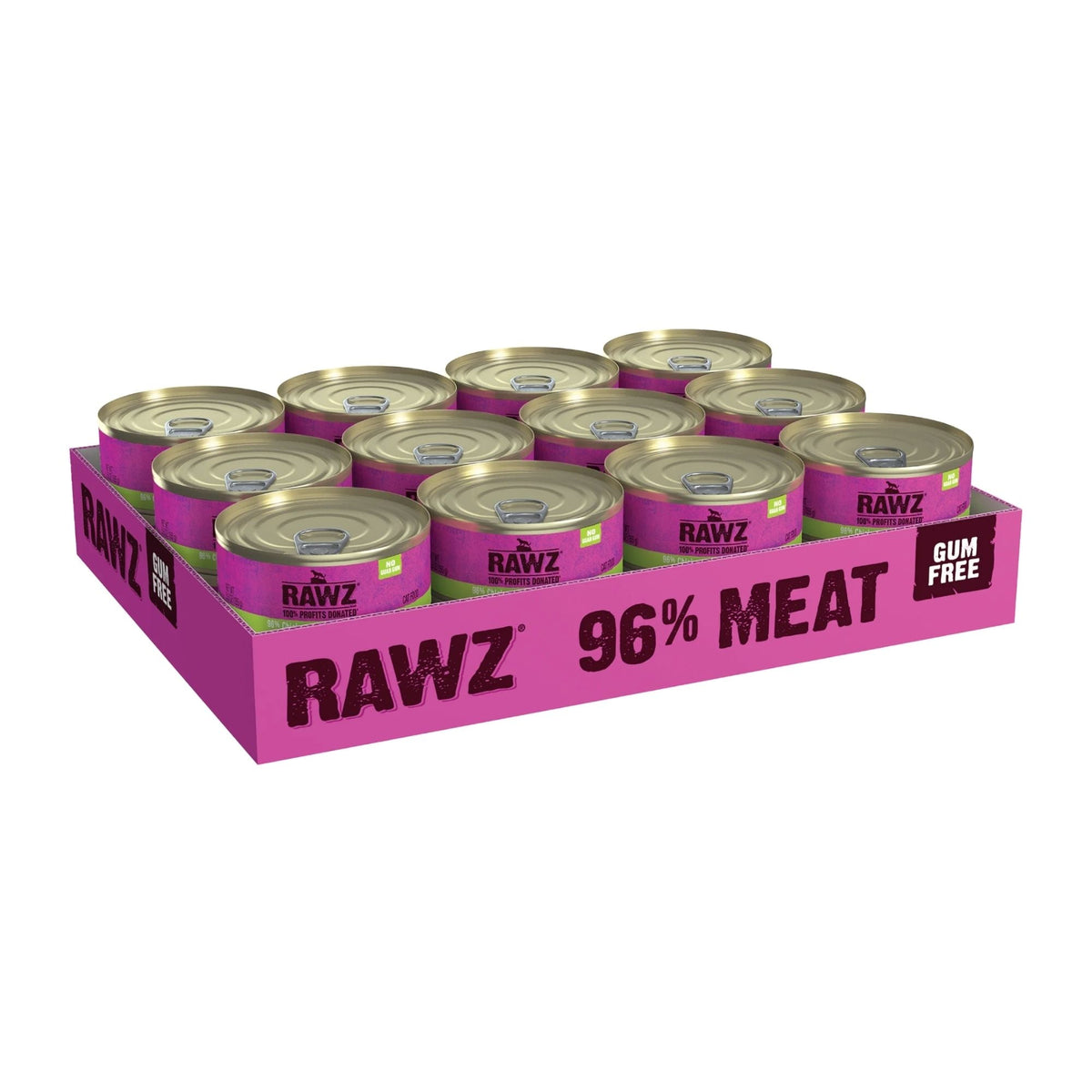 Rawz Cat 96% Chicken Chicken Liver Pate 3oz. (Case of 18)