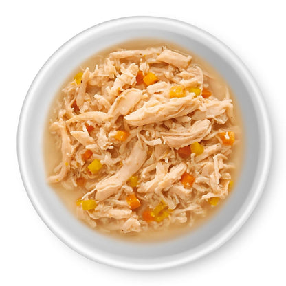 Rawz Shredded Cat Pouch Chicken Breast Pumpkin New Zealand Green Mussels 2.4oz. (Case of 8)