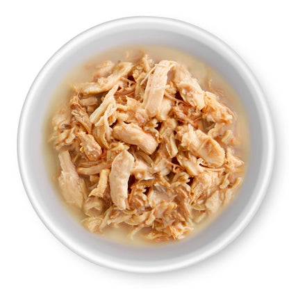 Rawz Shredded Dog Chicken Breast Duck New Zealand Green Mussels 10oz. (Case of 12)