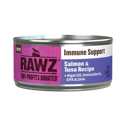 Rawz Immune Cat Salmon Tuna Pate 5.5oz. (Case of 24)