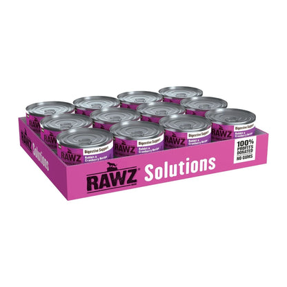 Rawz Digestive Cat Rabbit Cranberry Pate 5.5oz. (Case of 24)