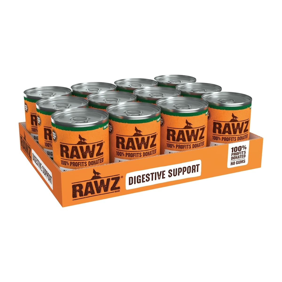 Rawz Digestive Dog Turkey Pumpkin Pate 12.5oz. (Case of 12)