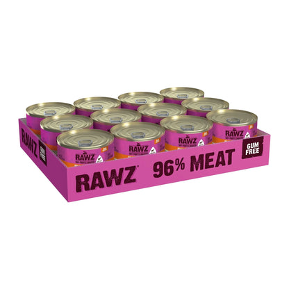 Rawz Cat 96% Rabbit Goat Milk Pate 5.5oz. (Case of 24)