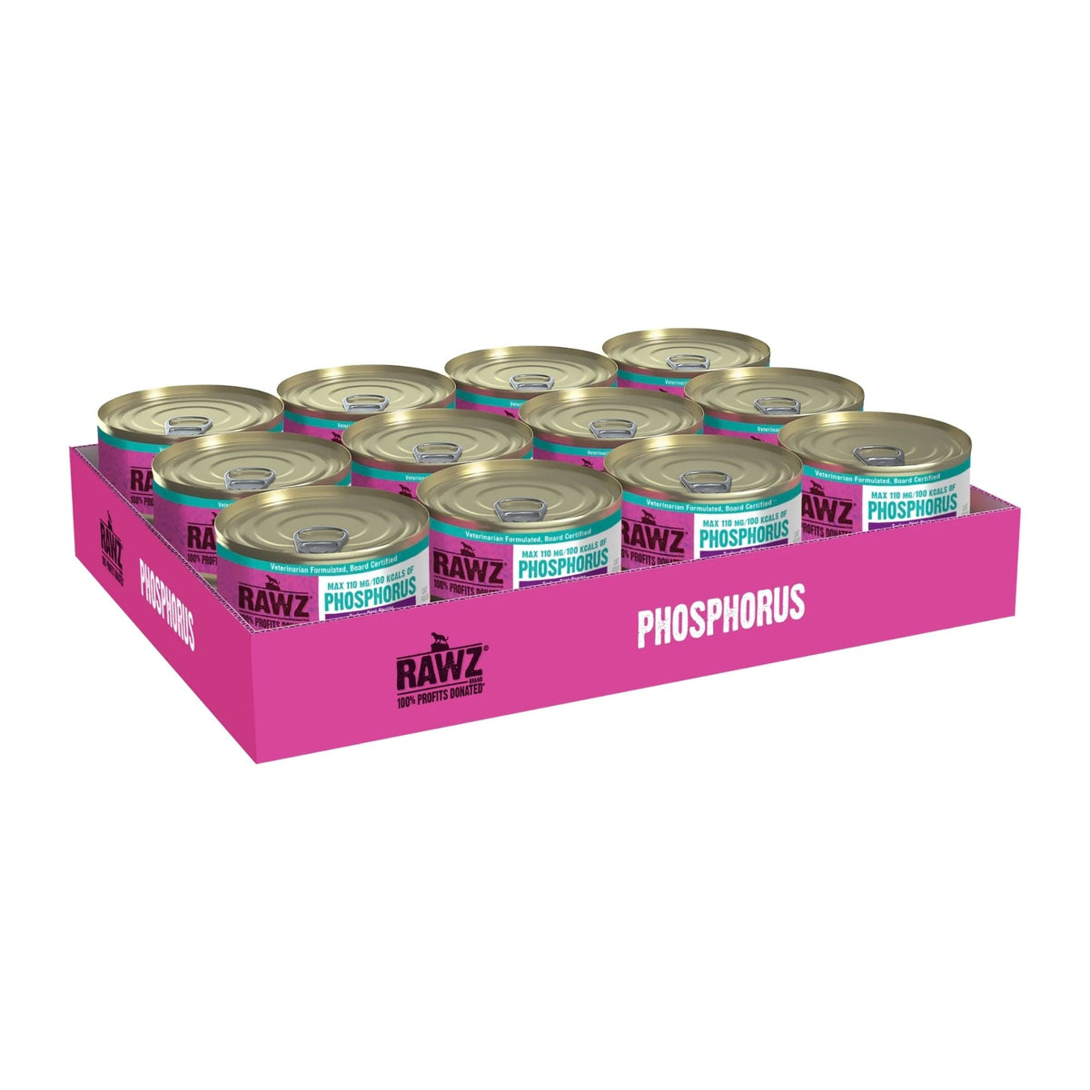 Rawz Phosphorus Cat Turkey Pate 5.5oz. (Case of 24)