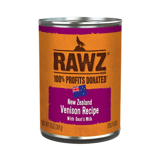 Rawz 94% Dog Venison Goat Milk Pate 13oz. (Case of 12)