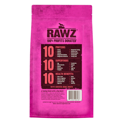 Rawz 10 Essentials Cat Turkey Salmon & Dehydrated Whitefish 1.75Lb