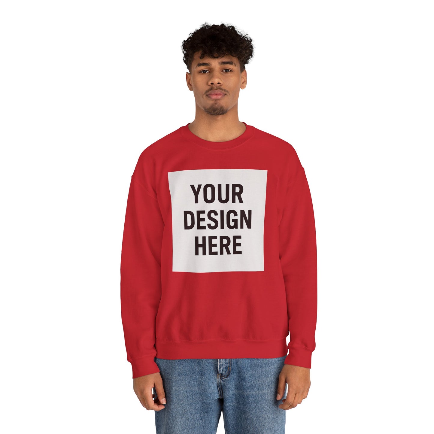 Photo Custom Crewneck Sweatshirt – "Print it your way"