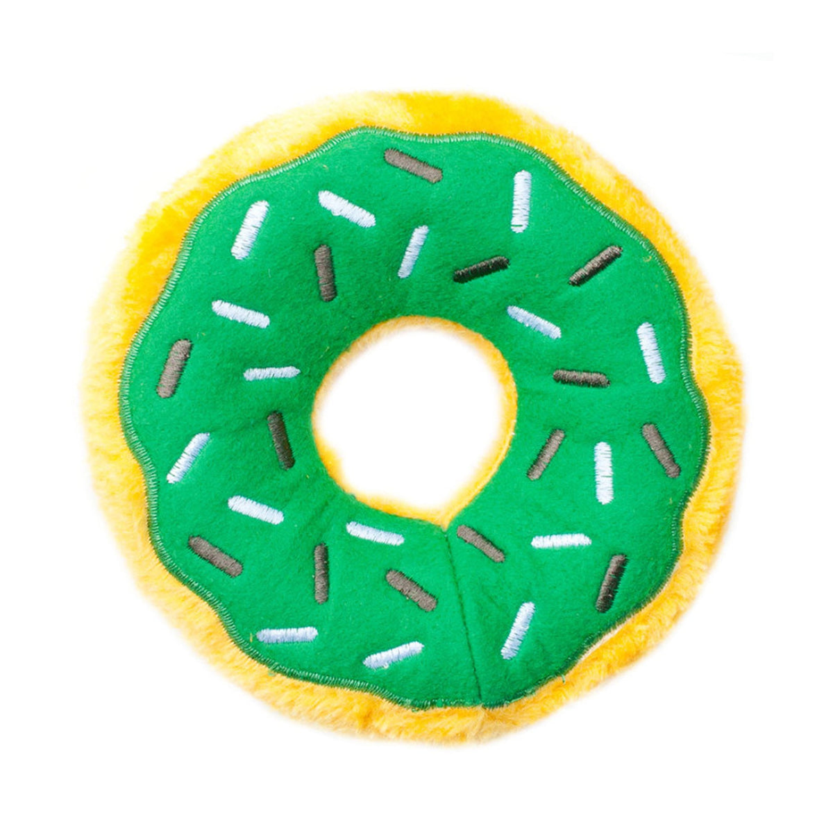 ZippyPaws Donutz Dog Toy Mint Chip, 1ea/MD