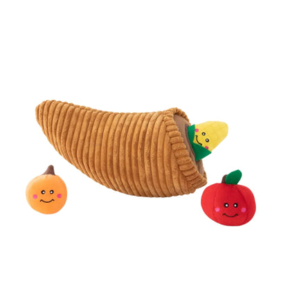 Zippypaws Fall Harvest Zippy Burrow Cornucopia Large