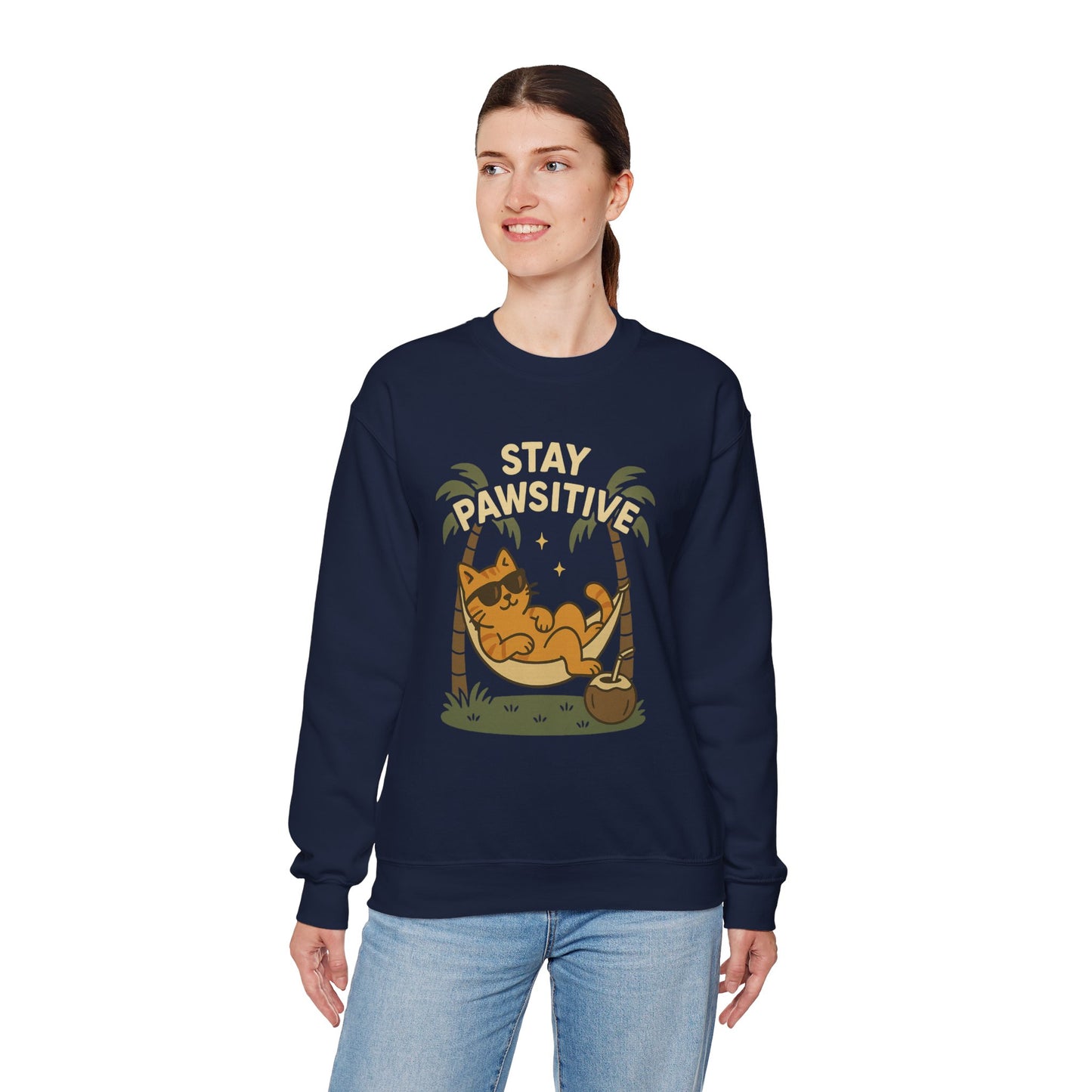 Stay Pawsitive Sweatshirt